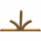 Ekena Millwork Richland Rough Sawn Timber Gable Bracket, Western Red Cedar, 108"W x 72"H x 4"D x 6"F, 16/12 Pitch GBW108X72X0406RIC00RWR - alternate 3